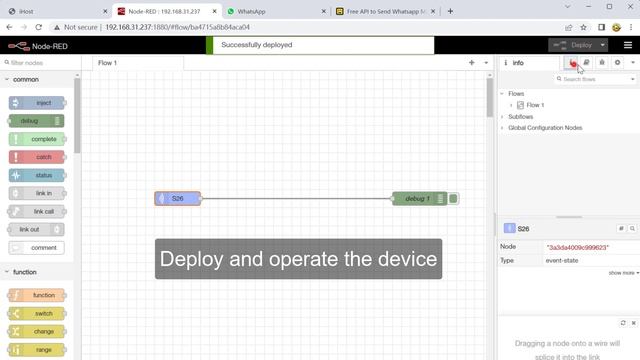 SONOFF iHost: How to receive device status notifications in WhatsApp смотреть онлайн