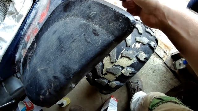 Как отремонтировать пластик на квадроцикле (мотоцикле) быстро и дешево. смотреть онлайн