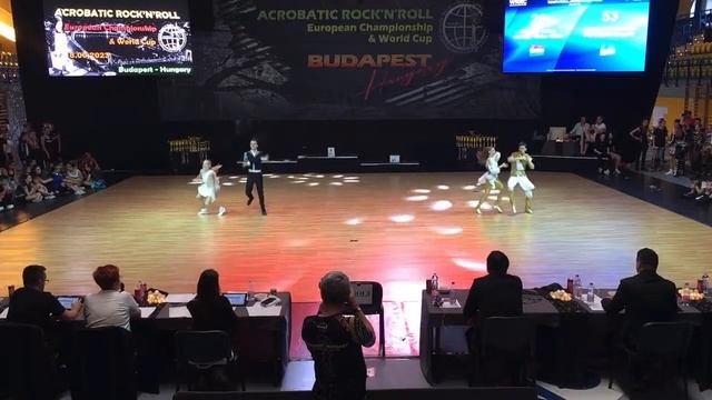 World Cup Juniors Semi Final KRYKLYVA Amaliya - POTAMAN Dmytro смотреть онлайн