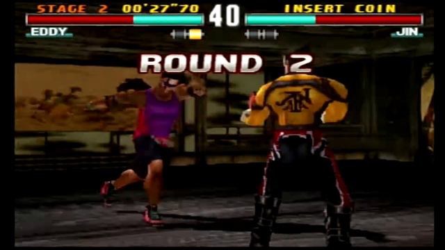 Tekken 3 - Eddy vs Jin смотреть онлайн