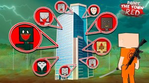 SCP НЕБОСКРЁБ! ПРОШЕЛ 10 ЭТАЖЕЙ АДА С ОПАСНЫМИ SCP! САМАЯ ДИКАЯ ЛАБОРАТОРИЯ В PAINT THE TOWN RED