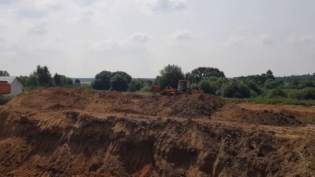 Строительство Фундамента | Копка Котлована Под Фундамент смотреть онлайн