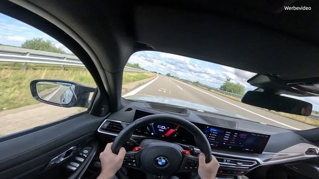 BMW M3 Touring | POV | German Autobahn