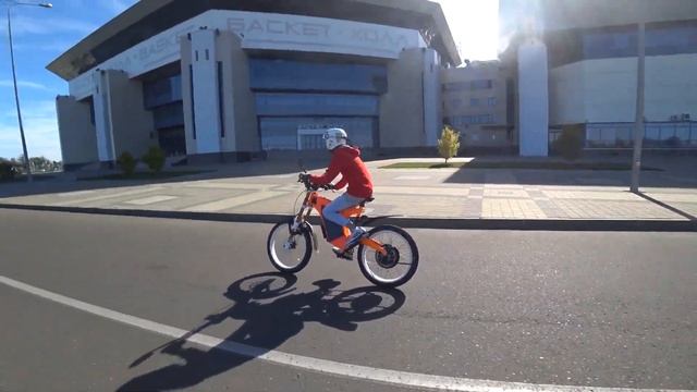 Электровелосипед валит! Мотор-колесо 1500W 80км/ч EASY! смотреть онлайн