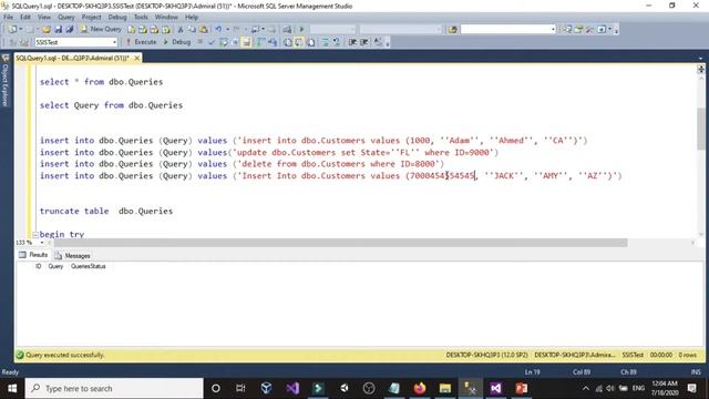 Part 21 Execute SQL Queries that Saved in SQL Server in SSIS Package, Perform Transaction, Rollback смотреть онлайн
