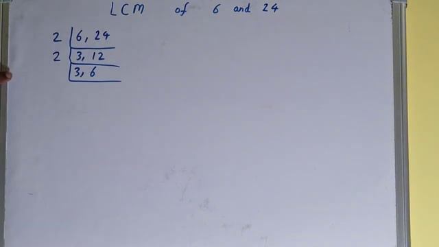LCM of 6 and 24 смотреть онлайн