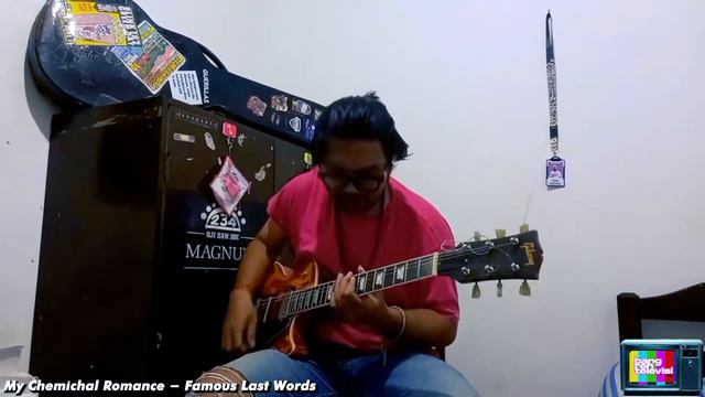 BG REN TV - MY CHEMICHAL ROMANCE - FAMOUS LAST WORDS (GUITAR COVER) смотреть онлайн