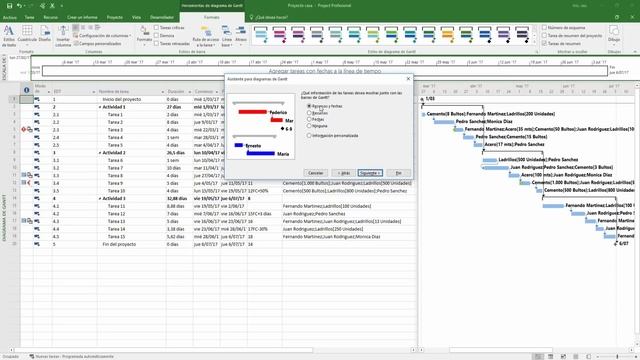 Project 2016 – Ruta crítica (diagrama de Gantt) - Video 16 смотреть онлайн