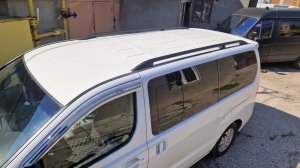 Установка рейлингов на крышу Hyundai GRAND STAREX H1, со сверлением крыши