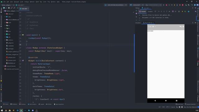 Flutter [widgets #1] Базовые виджеты. MaterialApp | Scaffold | SafeArea | SingleChildScrollView смотреть онлайн