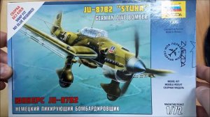 1/72 Zvezda Ju-87 B-2 «Stuka»