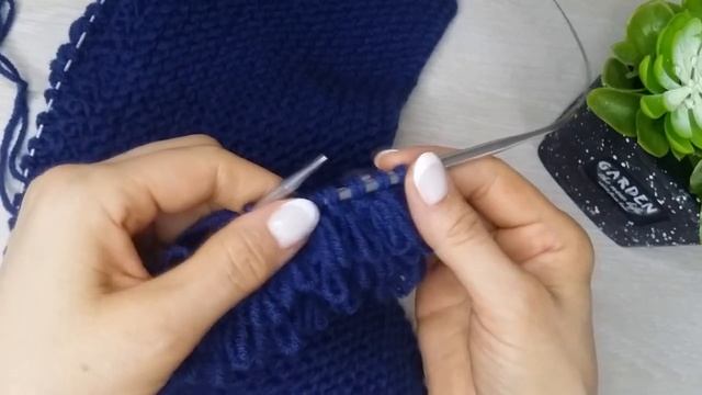 ВЯЖЕМ ШАПКУ С ВЫТЯНУТЫМИ ПЕТЛЯМИ (СПИЦАМИ) смотреть онлайн