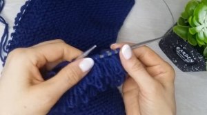 ВЯЖЕМ ШАПКУ С ВЫТЯНУТЫМИ ПЕТЛЯМИ (СПИЦАМИ)