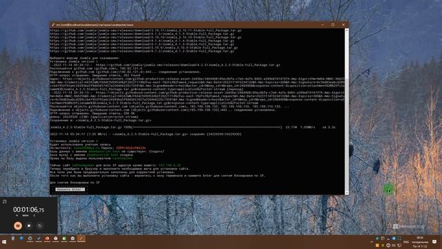 Создаём новый сайт на Joomla (используя стандартные средства RISH) смотреть онлайн