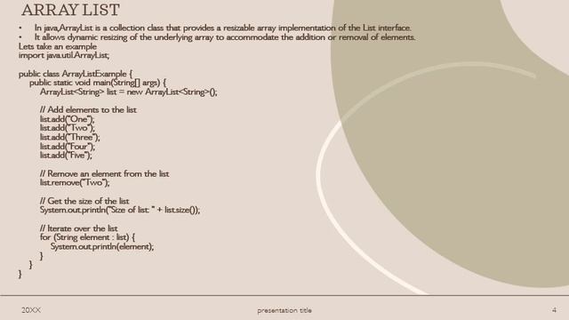 Collection classes in java смотреть онлайн