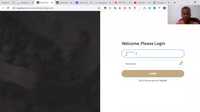 Login Form with PHP смотреть онлайн