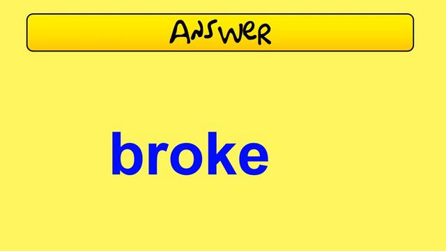 Past Tense Word Game смотреть онлайн