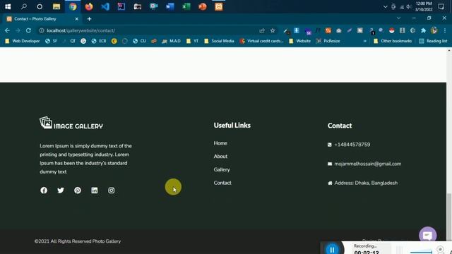 WordPress Website | Photo Gallery Website | Elementor Pro Page Builder смотреть онлайн