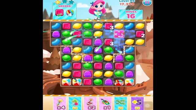 Candy Blast Mania - Level 95 Walkthrough Guide смотреть онлайн