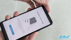 Сканер отпечатков в Samsung Galaxy A8 (2018) (XDRV.RU)