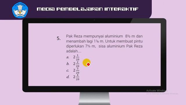 Materi Bilangan Bulat pecahan Part 3 смотреть онлайн