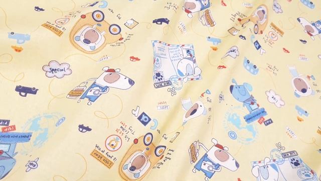 Ткань Ситец 95 см «Путешествие» рис 5501 вид 4 смотреть онлайн