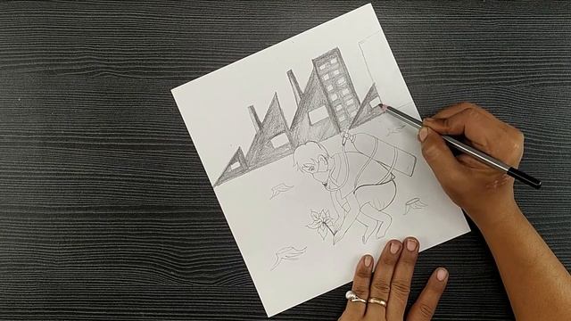 Save Nature Save Trees Drawing // Van Mahotsav Pencil Drawing // Step By Step // Pencil Sketching смотреть онлайн