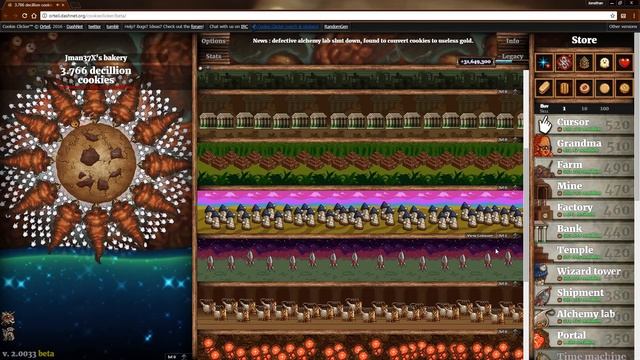 Cookie Clicker: Update 2.0034 - Sugar Lumps, Minigames & More! смотреть онлайн