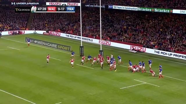 Dillon Lewis crashes over from close range | Guinness Six Nations смотреть онлайн