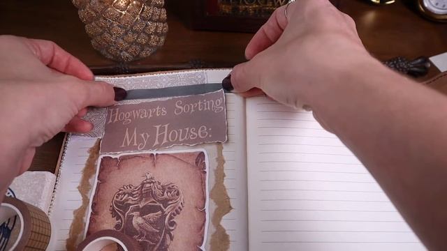Harry Potter Journal, My Hogwarts House | ASMR
