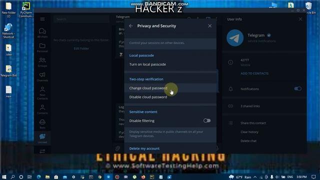 How to prevent from being hacked on telegram python wz Genix смотреть онлайн