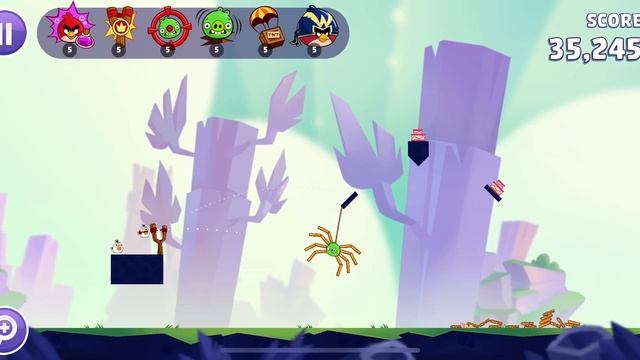 Angry Birds Reloaded: Bamboom Forest - Level 37 (3 Stars) IOS Gameplay Walkthrough (HD) смотреть онлайн