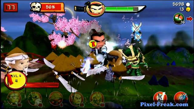 Samurai Vs. Zombies Defense Walkthrough / Guide - Waves 30-34(Part 7) смотреть онлайн