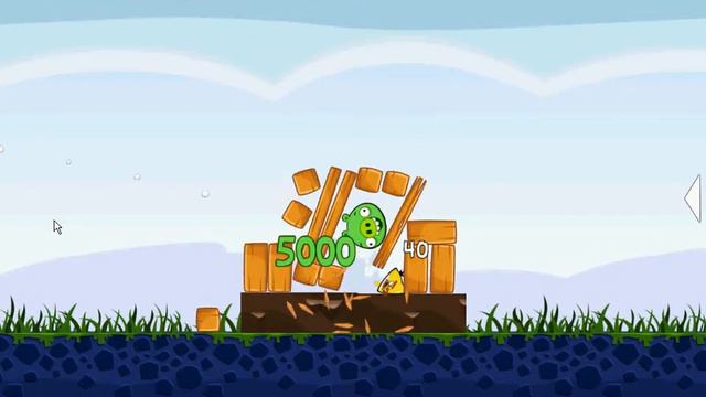 ANGRY BIRDS (CROME) POACHED EGGS LEVEL 16 ( 3 STARS ) смотреть онлайн