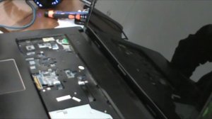 Ноутбук Lenovo G780. Замена клавиатуры