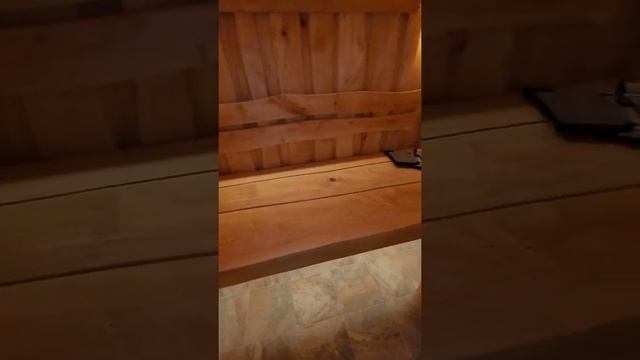 Внутренняя отделка парной под ключ из нереально красивой доски липа⭐ смотреть онлайн