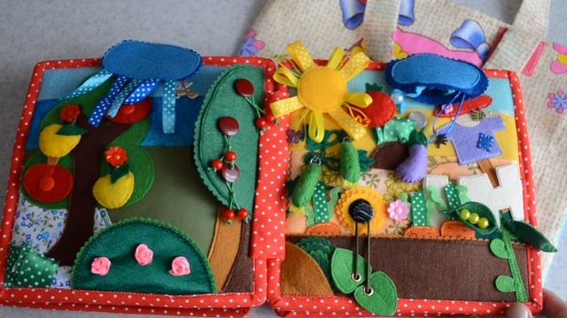 Развивающая книжка для девочки