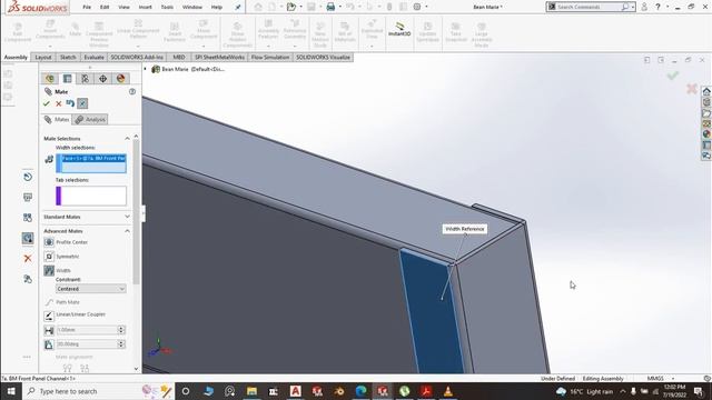 Solidworks Commercial Kitchen Bean Marie With Try Slide смотреть онлайн