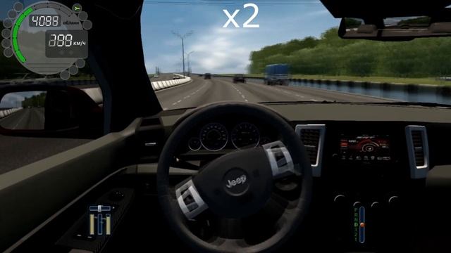 City Car Driving 1.5.9 Jeep Grand Cherokee SRT8 | Fast Driving смотреть онлайн