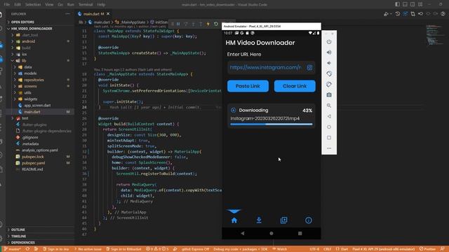 Flutter App - Download video #1 смотреть онлайн