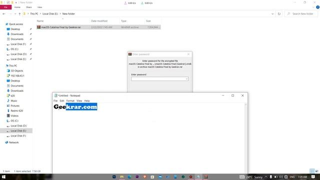 What is the password of MacOS #catalina final by #Geekrar.rar asking on time of extraction. #macos смотреть онлайн