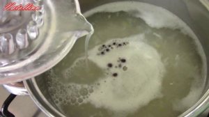 Суп из морепродуктов.  Суп с кальмарами и креветками.  Рецепт