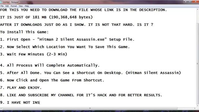 HITMAN 2 INSTALL 181 MB смотреть онлайн