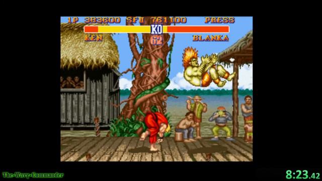 Street Fighter 2: The World Warrior Speedrun (SNES, Hardest, Ken) -14:04 смотреть онлайн
