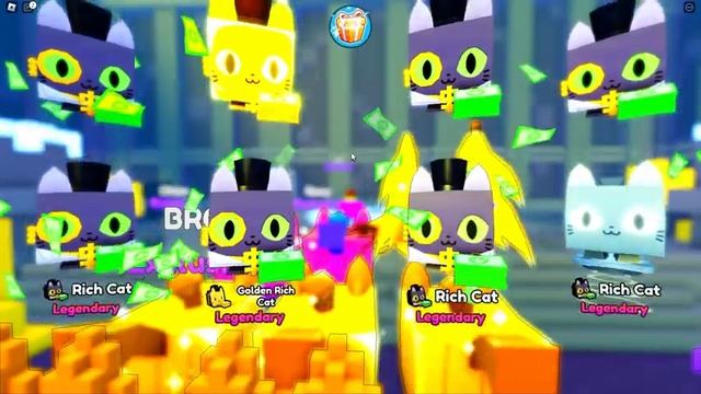 КАК ВЫБИТЬ МНОГО HUGE BALLOON CAT В PET SIMULATOR X В РОБЛОКС?! ROBLOX смотреть онлайн