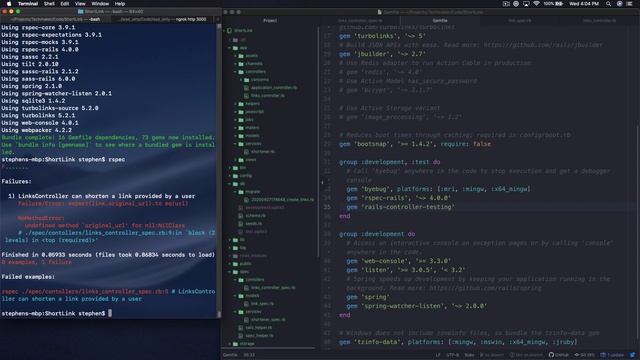 Rails Tutorial | Building a Link Shortener with Rails 6 | Part 5 смотреть онлайн