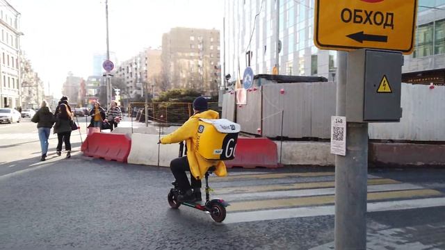 1-я Брестская улица. 27.03.2021 год. Москва.