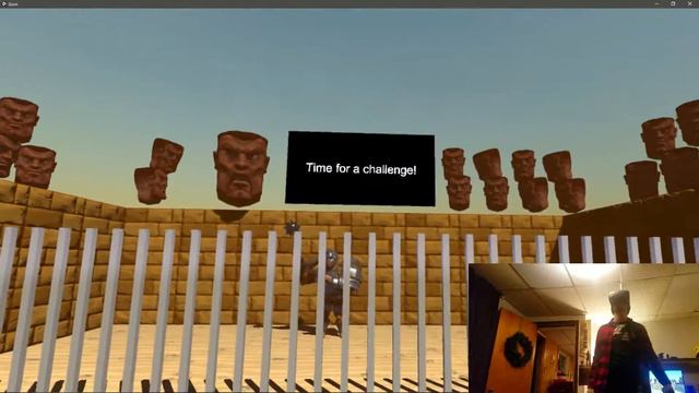 ARE YOU NOT ENTERTAINED? - Let's Play GORN in the HTC Vive смотреть онлайн