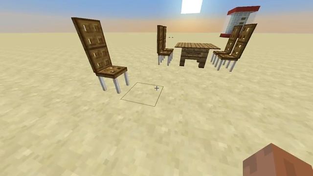 Как сделать стол и стул в Minecraft 1.11+ смотреть онлайн