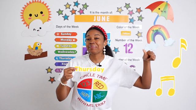 Practicing SHAPES: IDENTIFYING/WRITING | Thursday Circle Time with Ms. Erika смотреть онлайн